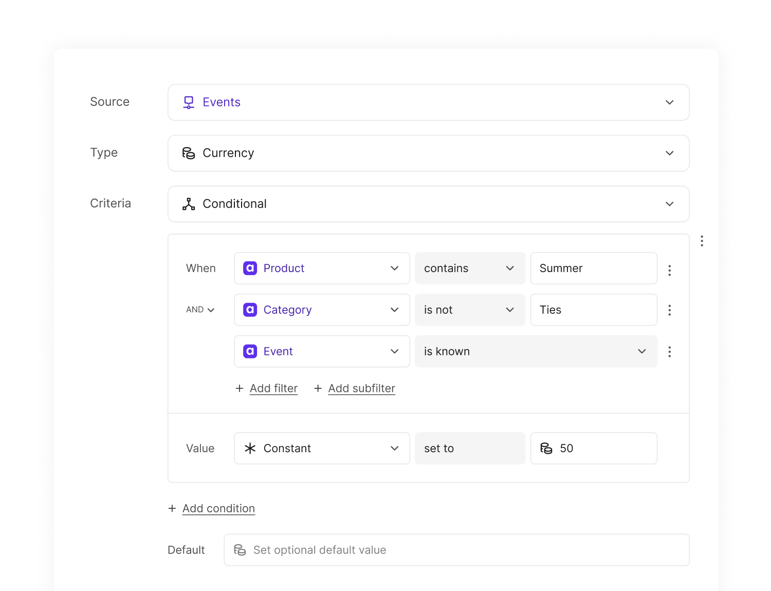 Adtribute - product design