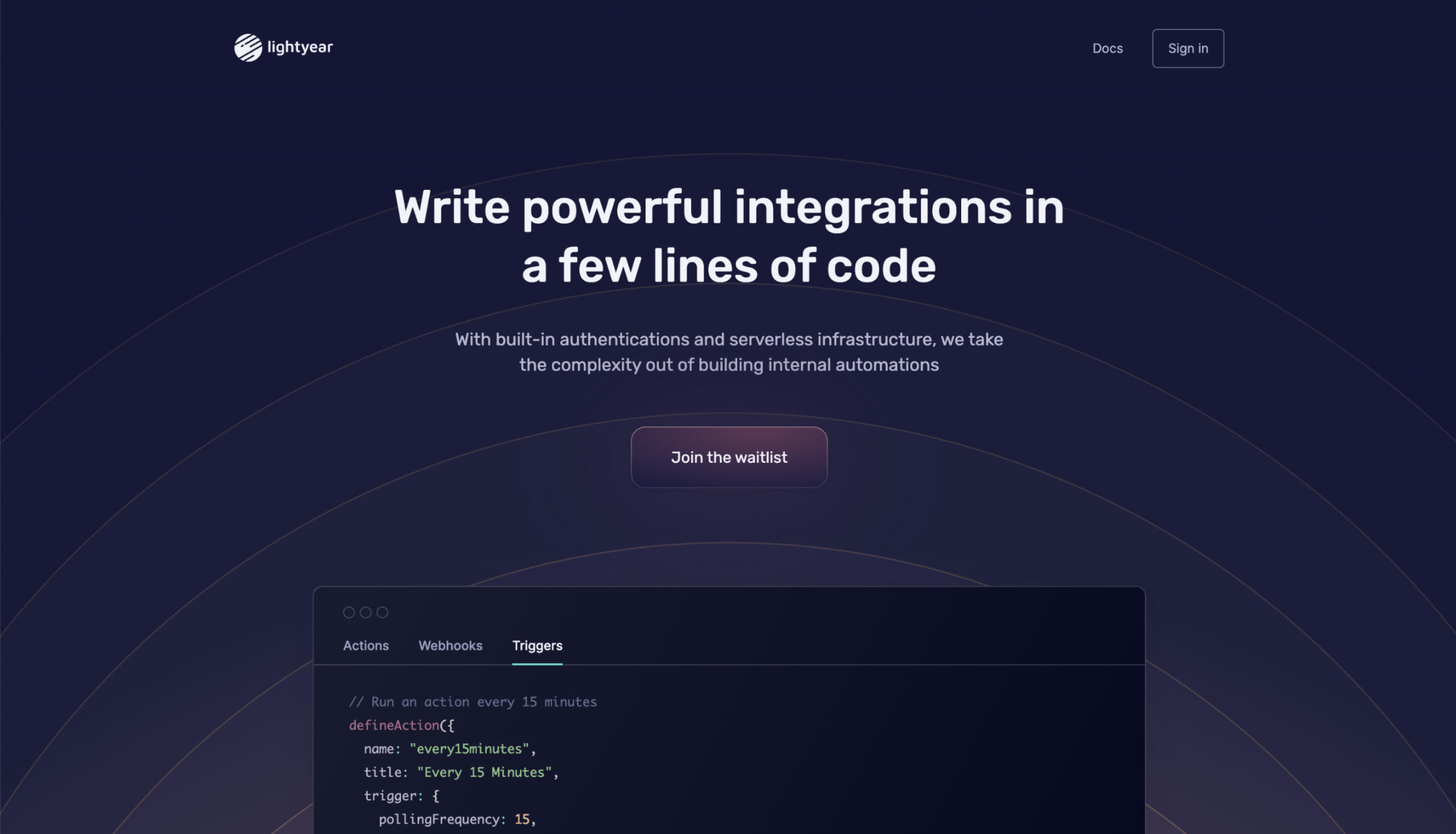 Lightyear - website